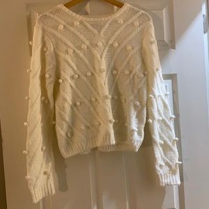 Lumiere white sweater